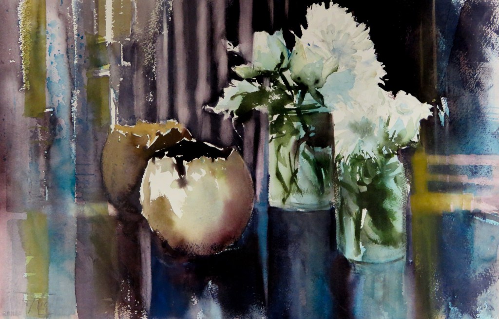 Still Life with White Flowers
