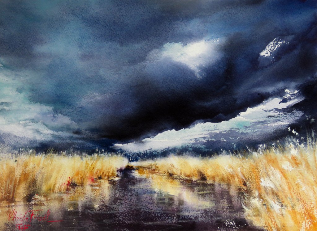 Approaching Thunder at Lake&nbsp;Neusiedl