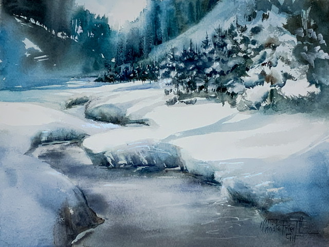 Untouched Winter Landscape